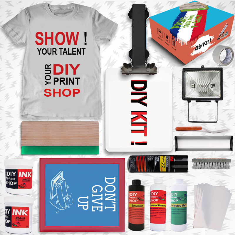 DIY SCREEN PRINTING KIT