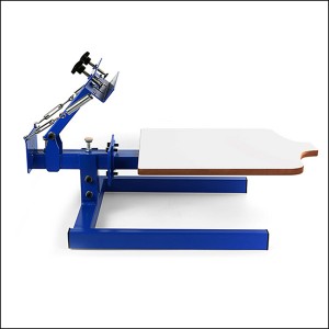 1 Color Silk Printing Press