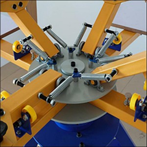 4 Color Screen Printing Press