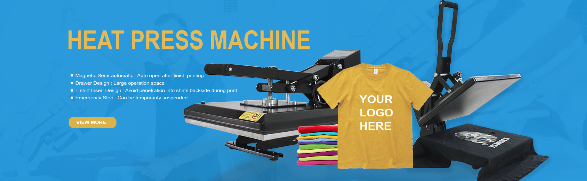 heat press machine banner-goldup