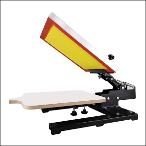 1 Color 1 Station Screen Printing Press