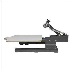 1 Color 1 Station Screen Printing Press