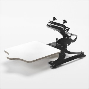 1 Color 1 Station Screen Printing Press